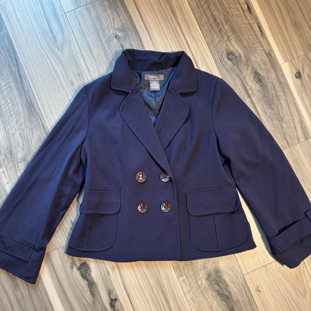 Navy blue blazer in size 10